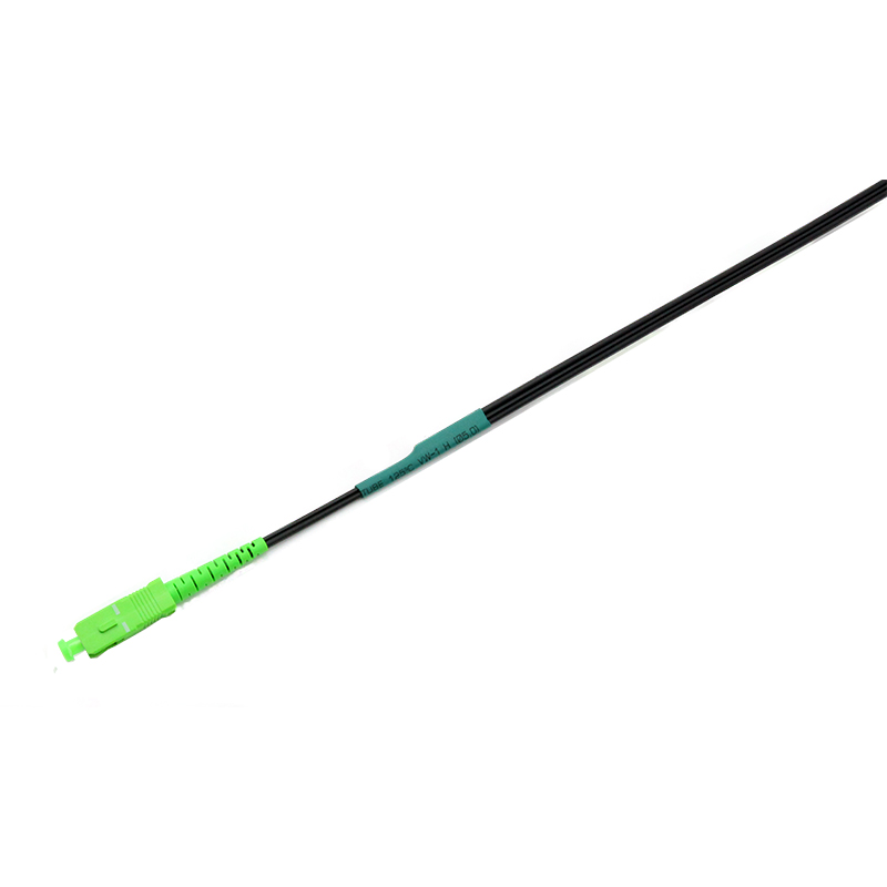 SC / APC FTTH Drop Cable Singlemode Self - supporting Aerial Patch Cord