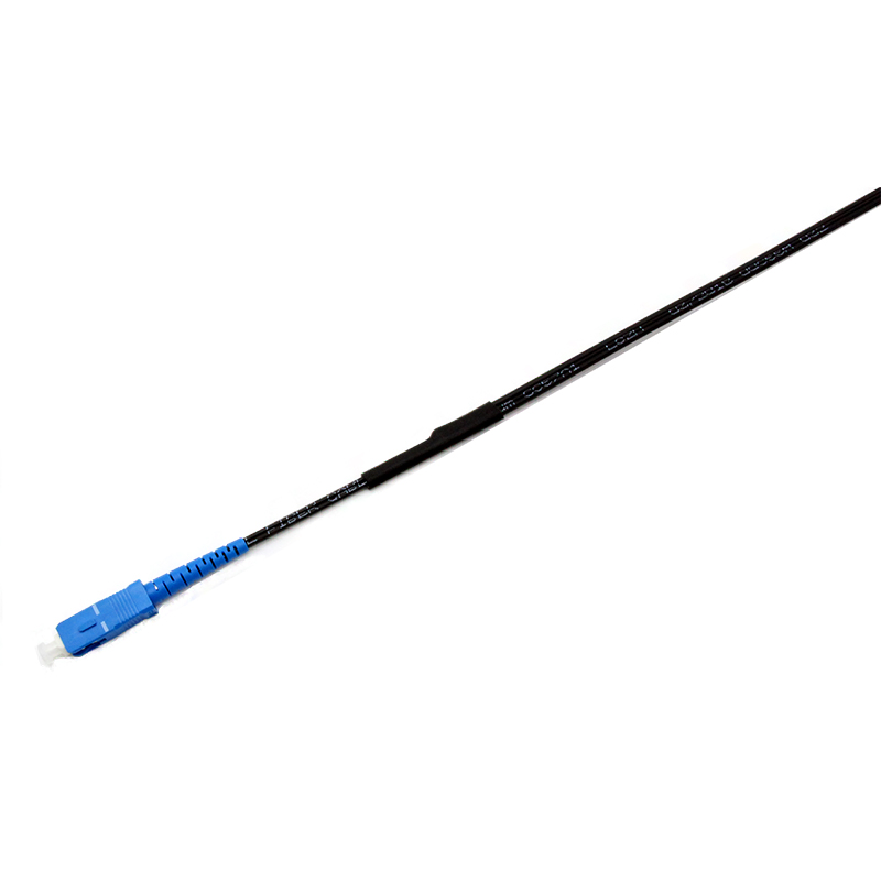 SC / APC FTTH Drop Cable Singlemode Self - supporting Aerial Patch Cord
