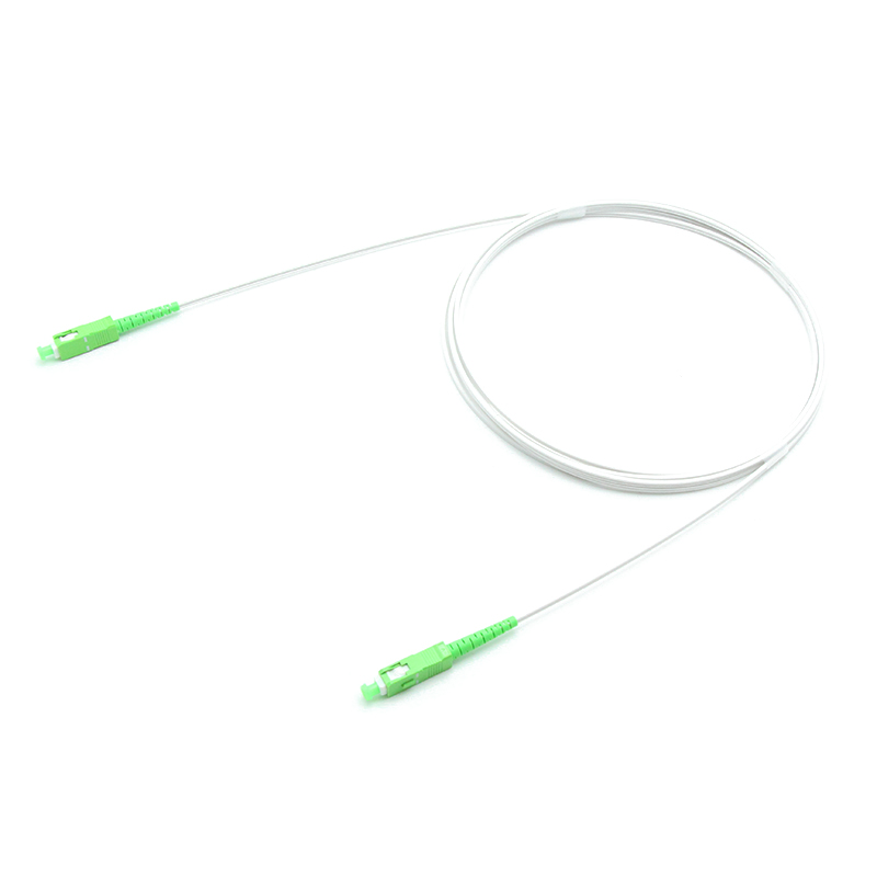 SC APC / UPC FTTH Drop Cable Singlemode Simplex Butterfly Flat Indoor ...