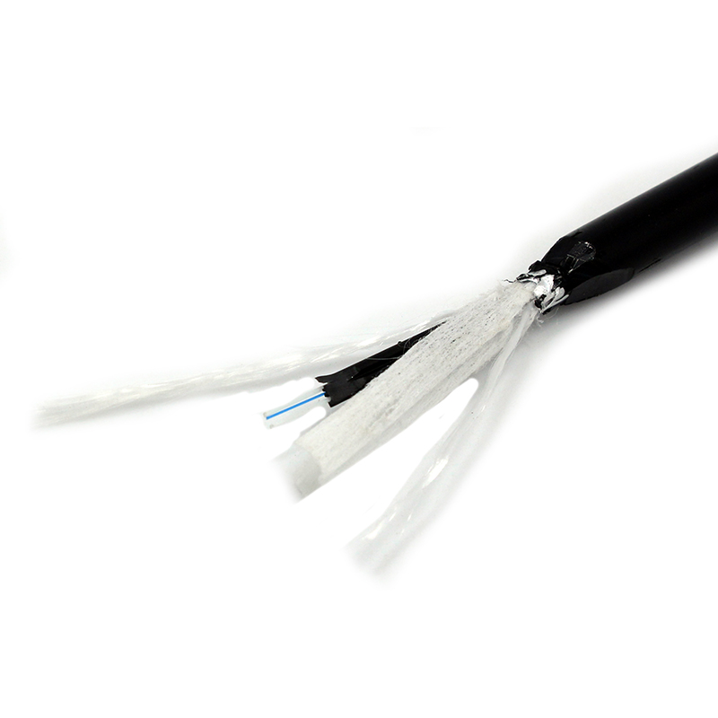 FTTH Drop Cable 1 - 4 Cores Singlemode Armored Outdoor Cable