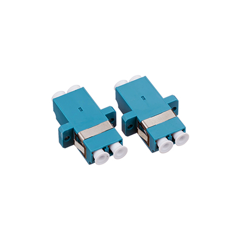 Fiber Optic Adapter LC Duplex SC Footprint Slotted Type Full Flange Adapters