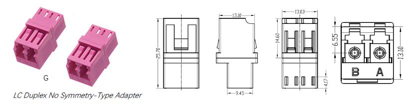 lc dx no symmetry type adapter