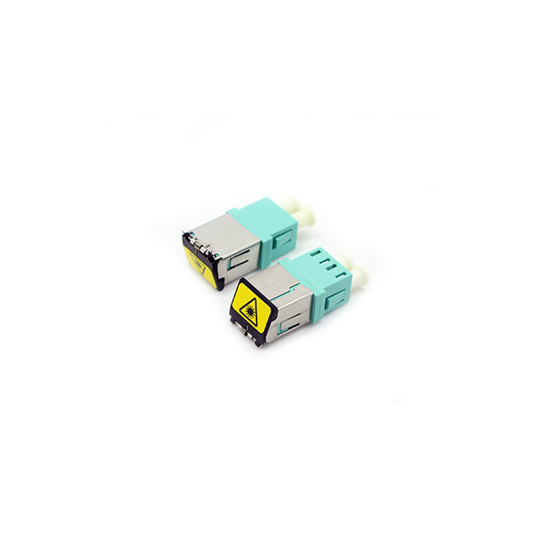 LC Duplex Adapters Removable Outer Shutter Fiber Optic Adapter