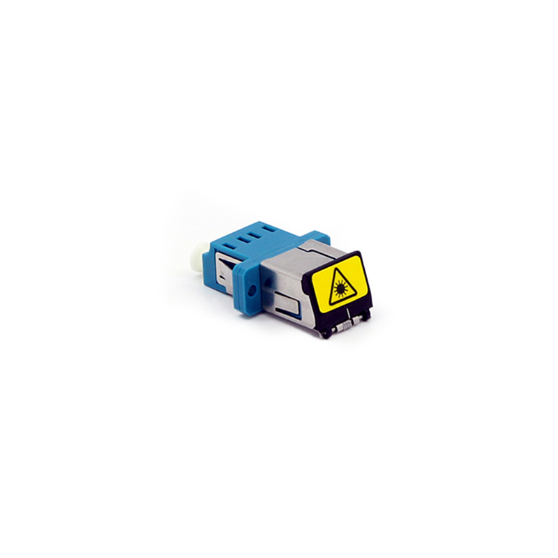 LC Duplex Adapters Removable Outer Shutter Fiber Optic Adapter