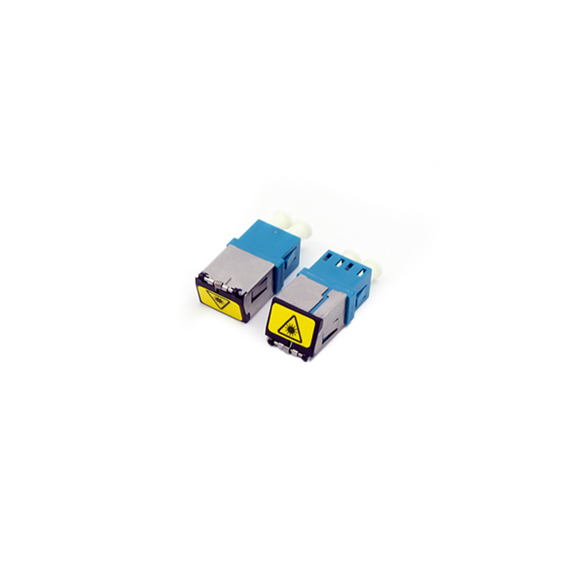 LC Duplex Adapters Removable Outer Shutter Fiber Optic Adapter