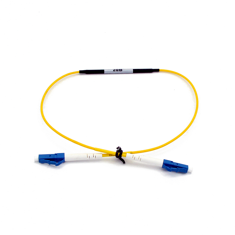 LC Inline Type Fixed Fiber Attenuator OMC